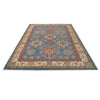 Blue Color Kazak Carpet 6' 7" x 9' 3" (ft) - No. W34076