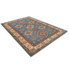 Blue Color Kazak Carpet 6' 7" x 9' 3" (ft) - No. W34076