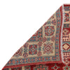 Red Color Kazak Rug 3' 10" x 5' 4" (ft) - No. W34077