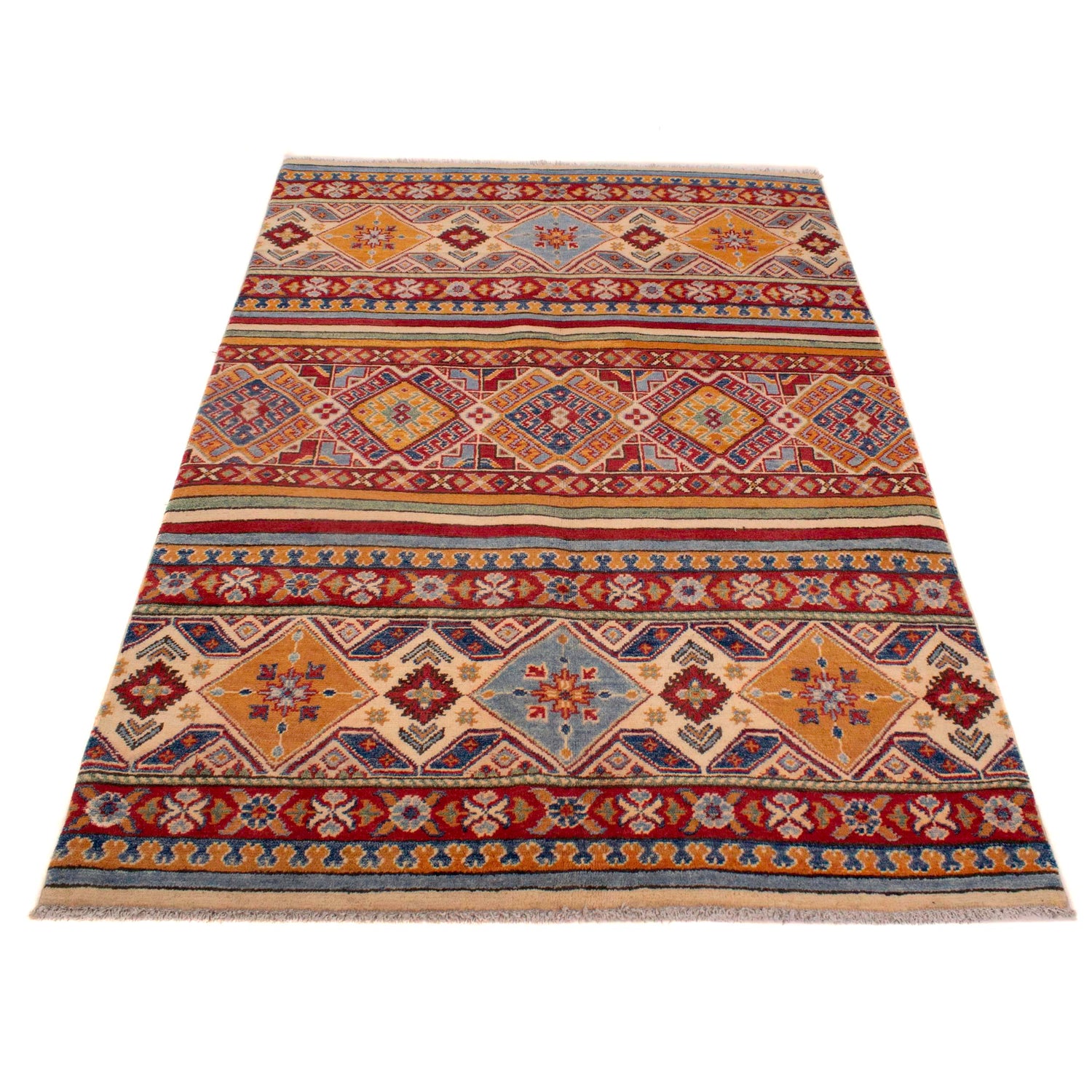 Oriental Khorjin Carpet 4' 0" x 5' 11" (ft) - No. W34080