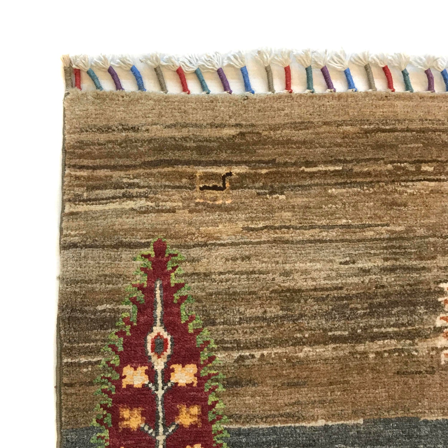 Handmade Tree of Life Rug 5' 7" x 7' 10" (ft) - No. W34081