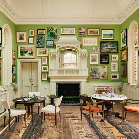 Handmade Tree of Life Rug 5' 7" x 7' 10" (ft) - No. W34081