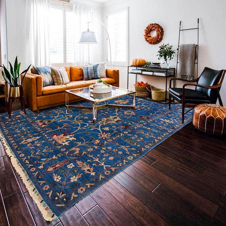 Contemporary Style Sultani Qaleen 5' 6" x 7' 5" (ft) - No. W34082