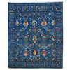 Blue Color Sultani Carpet 8' 3" x 9' 8" (ft) - No. W34083