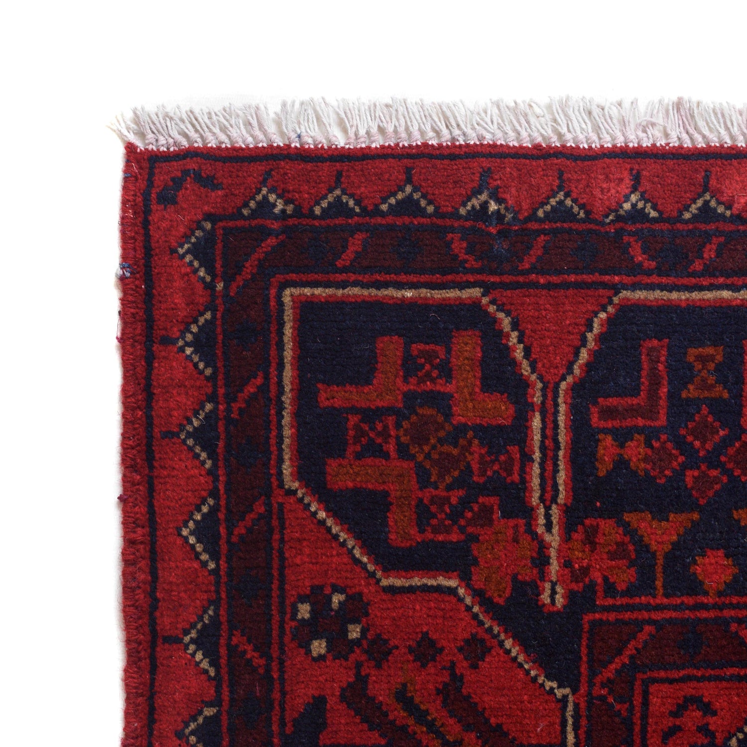 Handmade Khal Mohammadi Rug 6' 4" x 9' 5" (ft) - No. W34086