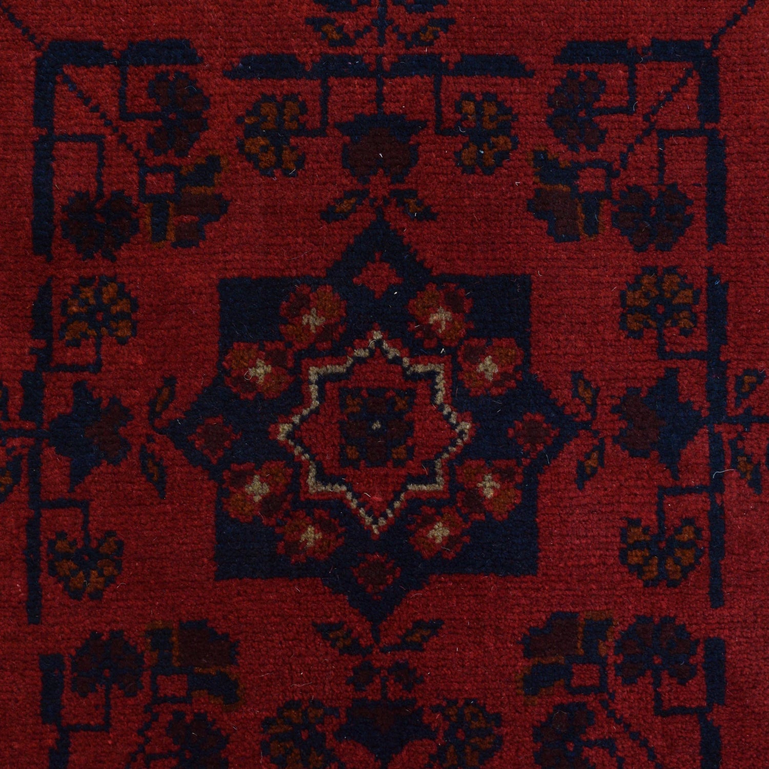 Handmade Khal Mohammadi Rug 6' 4" x 9' 5" (ft) - No. W34086