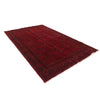 Red Color Khal Mohammadi Carpet 6' 4" x 9' 9" (ft) - No. W34091
