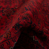 Red Color Khal Mohammadi Carpet 6' 4" x 9' 9" (ft) - No. W34091