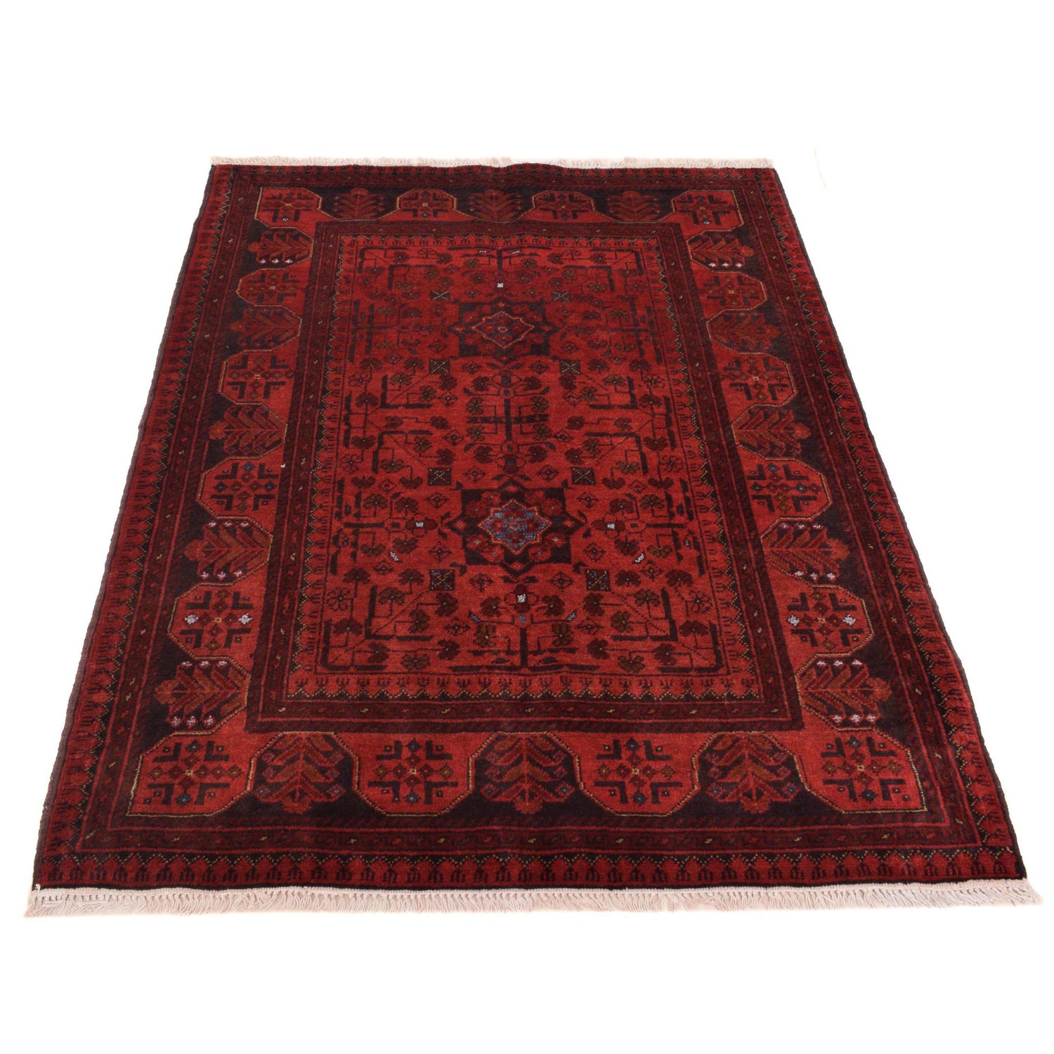 Handmade Khal Mohammadi Rug 3' 6" x 4' 11" (ft) - No. W34092
