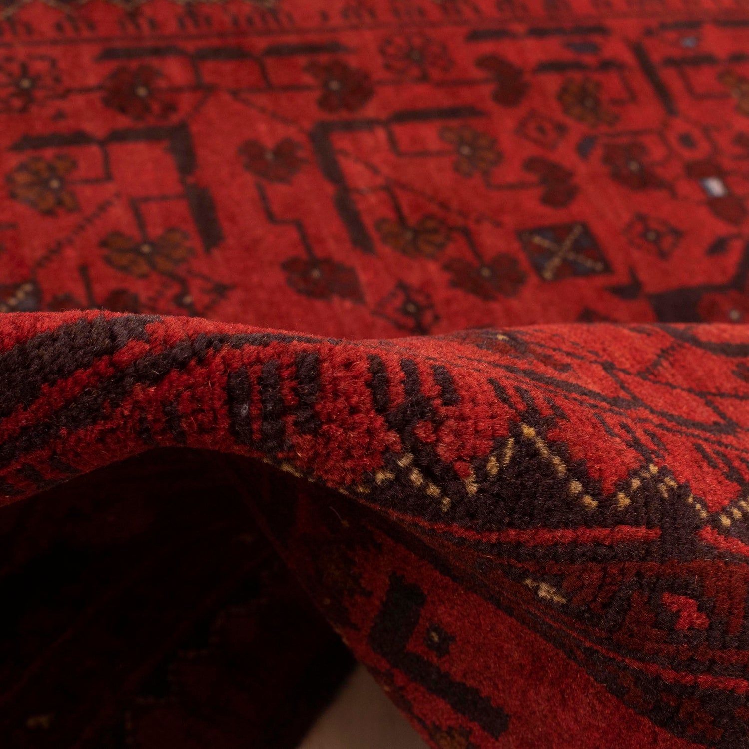 Handmade Khal Mohammadi Rug 3' 6" x 4' 11" (ft) - No. W34092