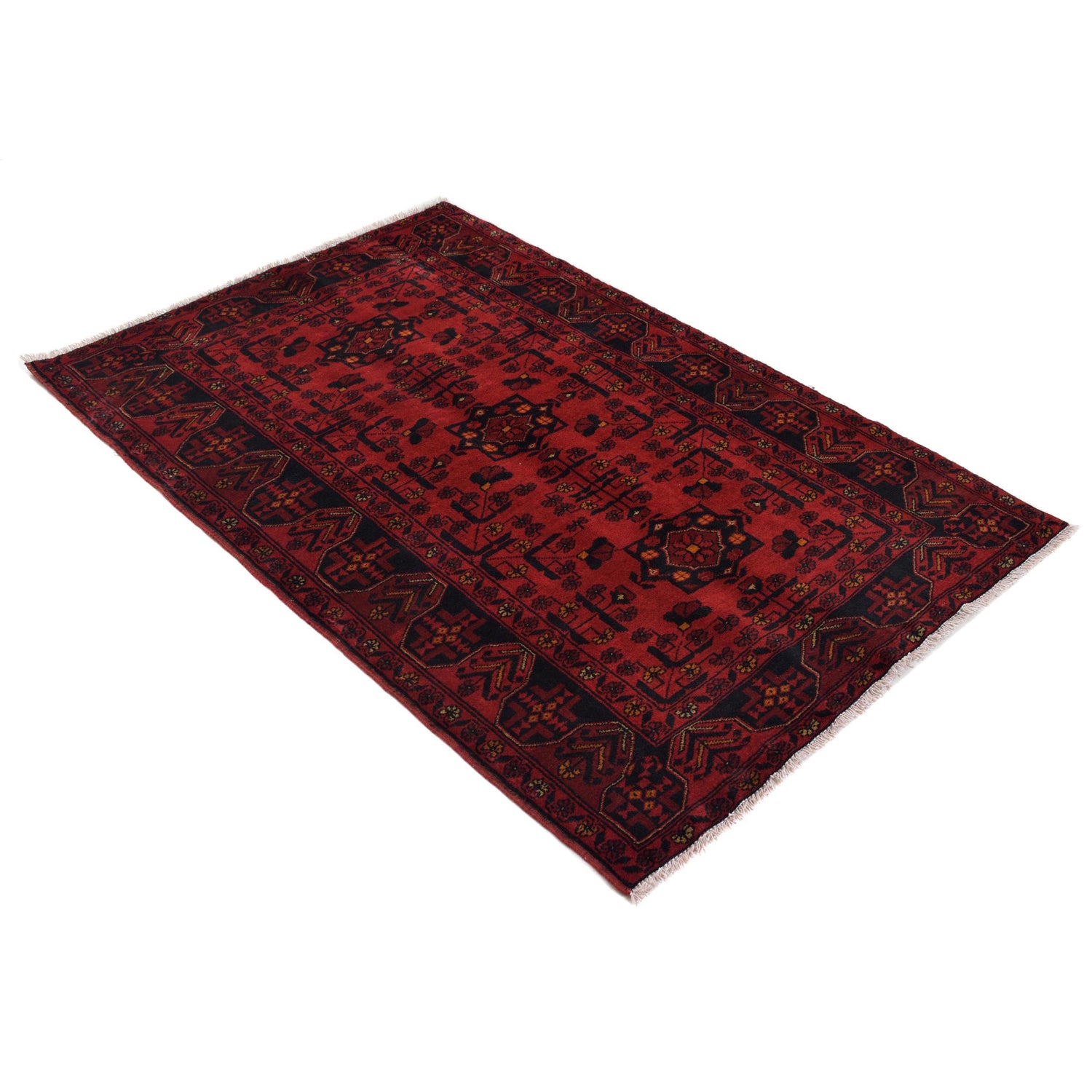 Oriental Khal Mohammadi Rug 3' 2" x 4' 10" (ft) - No. W34097