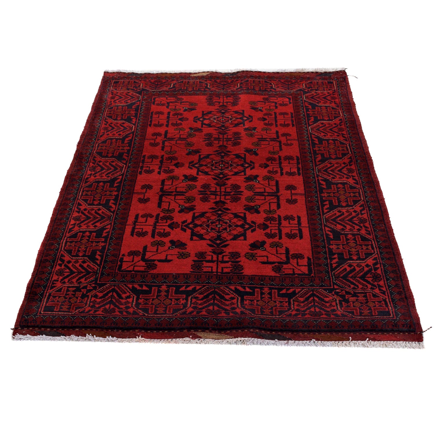 Handmade Khal Mohammadi Rug 3' 3" x 5' 3" (ft) - No. W34098