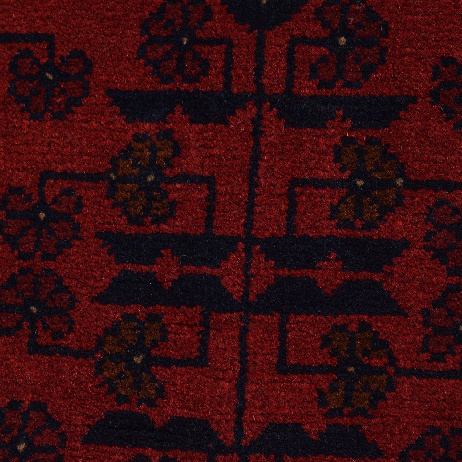 Deep Red Khal Mohammadi Rug 3' 5" x 5' 3" (ft) - No. W34100