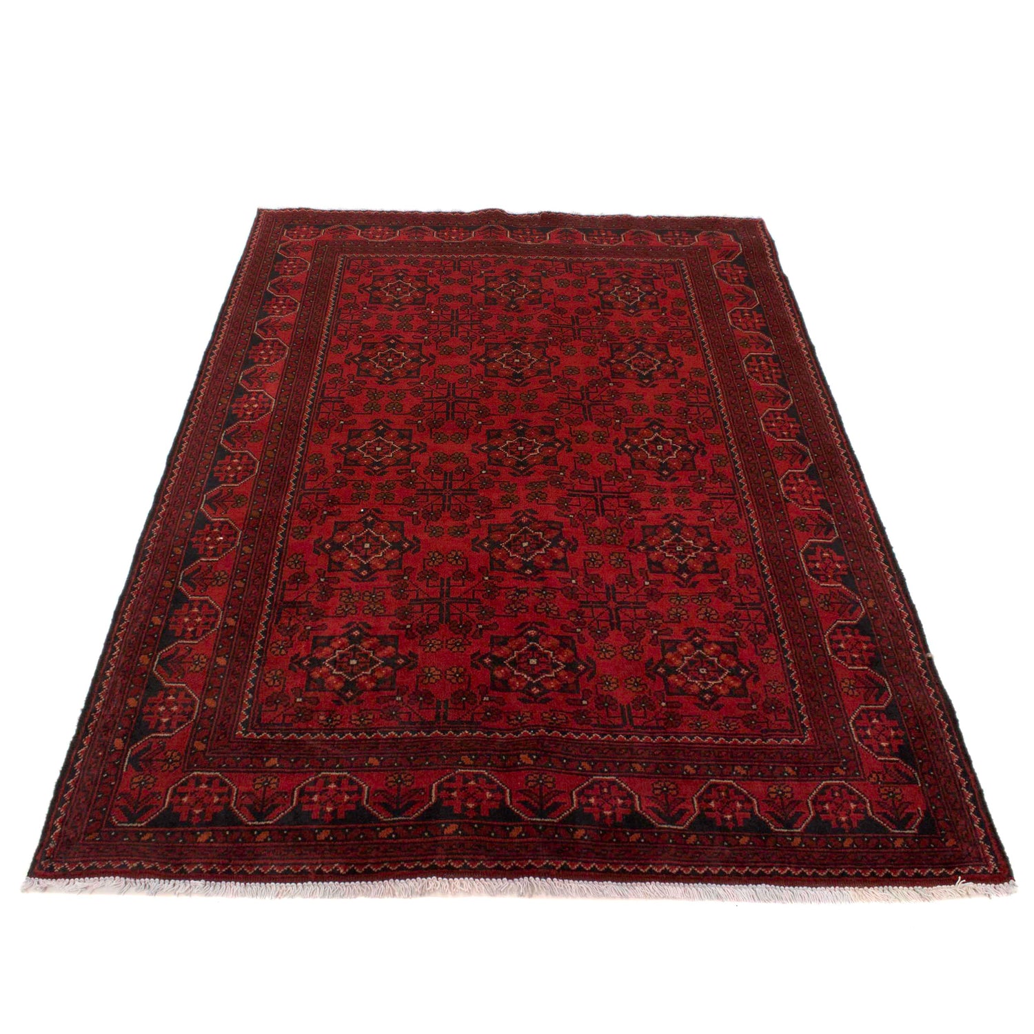 Handmade Khal Mohammadi Rug 4' 2" x 6' 4" (ft) - No. W34102A