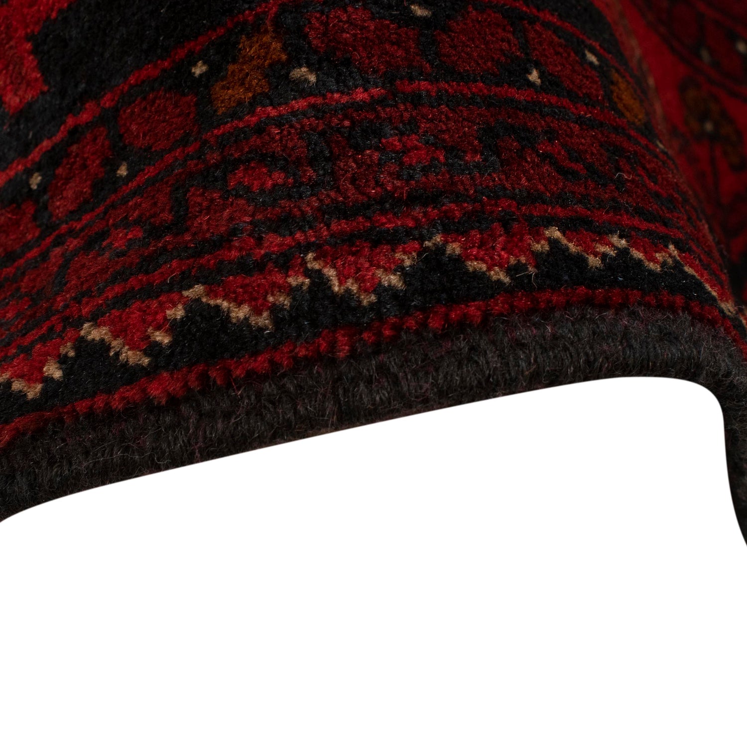 Handmade Khal Mohammadi Rug 4' 2" x 6' 4" (ft) - No. W34102A