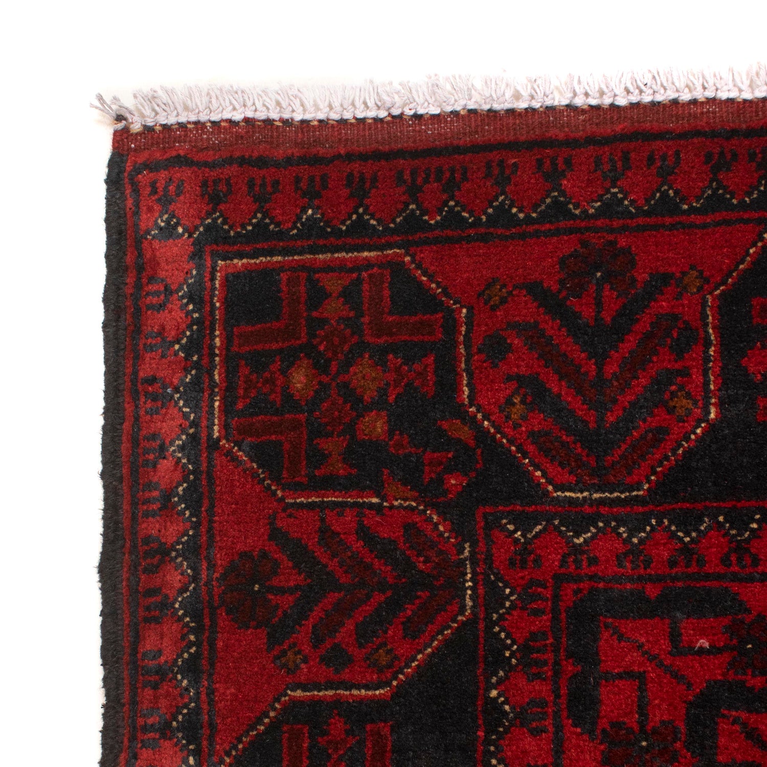 Red Khal Mohammadi Carpet 4' 0" x 6' 7" (ft) - No. W34102