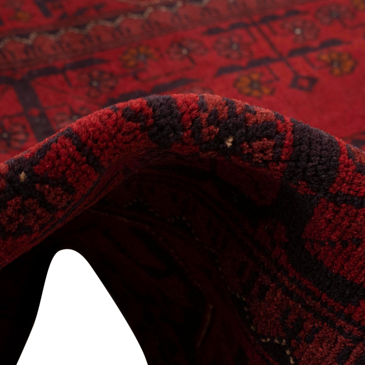 Handmade Khal Mohammadi Rug 3' 4" x 4' 11" (ft) - No. W34107