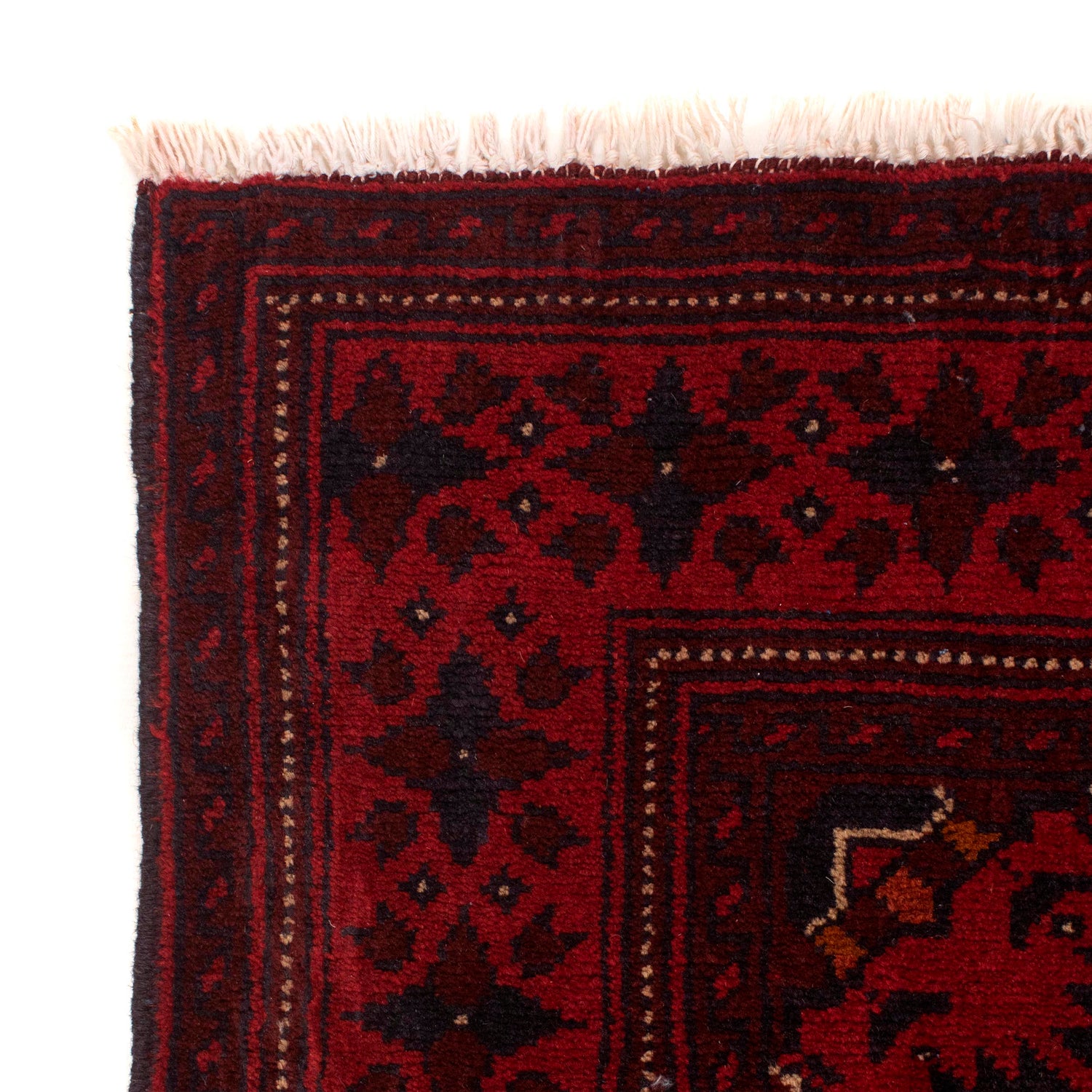 Maroon Khal Mohammadi Rug 3' 3" x 4' 11" (ft) - No. W34109
