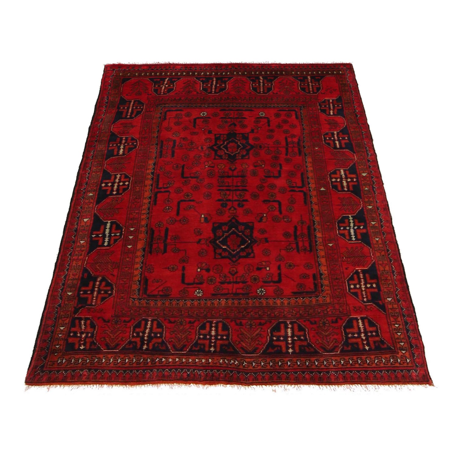 Oriental Khal Mohammadi Rug 3' 4" x 4' 8" (ft) - No. W34110