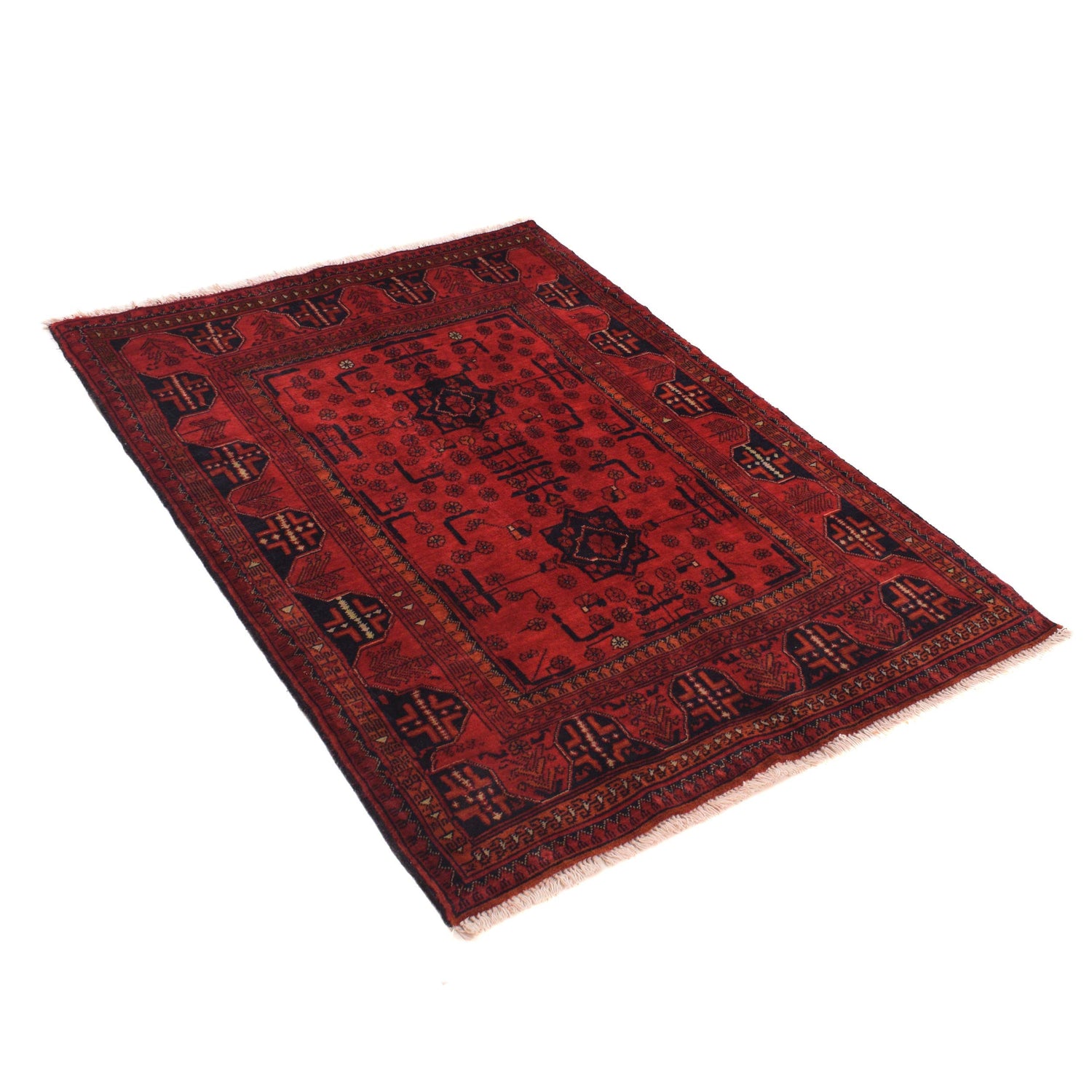 Oriental Khal Mohammadi Rug 3' 4" x 4' 8" (ft) - No. W34110