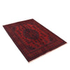 Red Khal Mohammadi Rug 3' 5" x 4' 11" (ft) - No. W34111