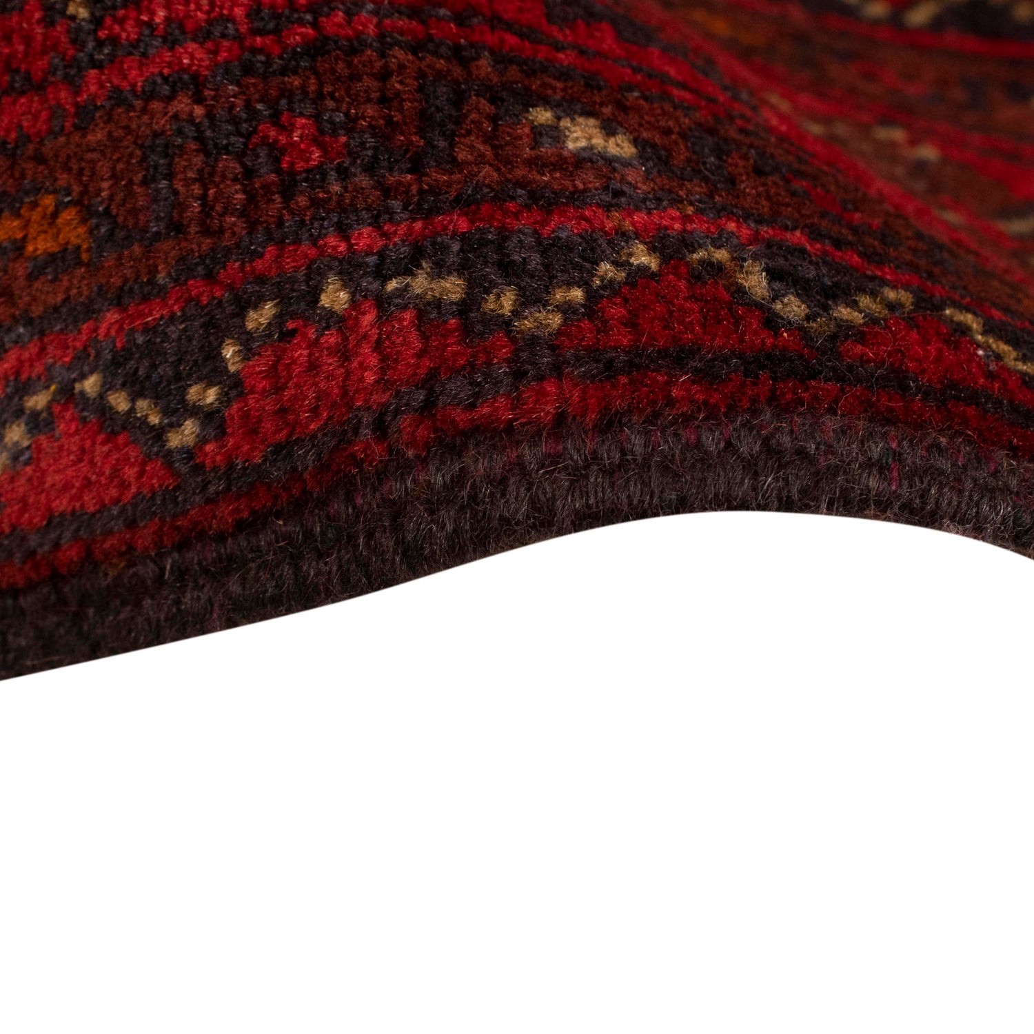 Red Khal Mohammadi Rug 3' 5" x 4' 11" (ft) - No. W34111