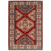 Hand Knotted Kazak Rug 3' 3" x 4' 10" (ft)- No. W34113