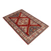Hand Knotted Kazak Rug 3' 3" x 4' 10" (ft)- No. W34113