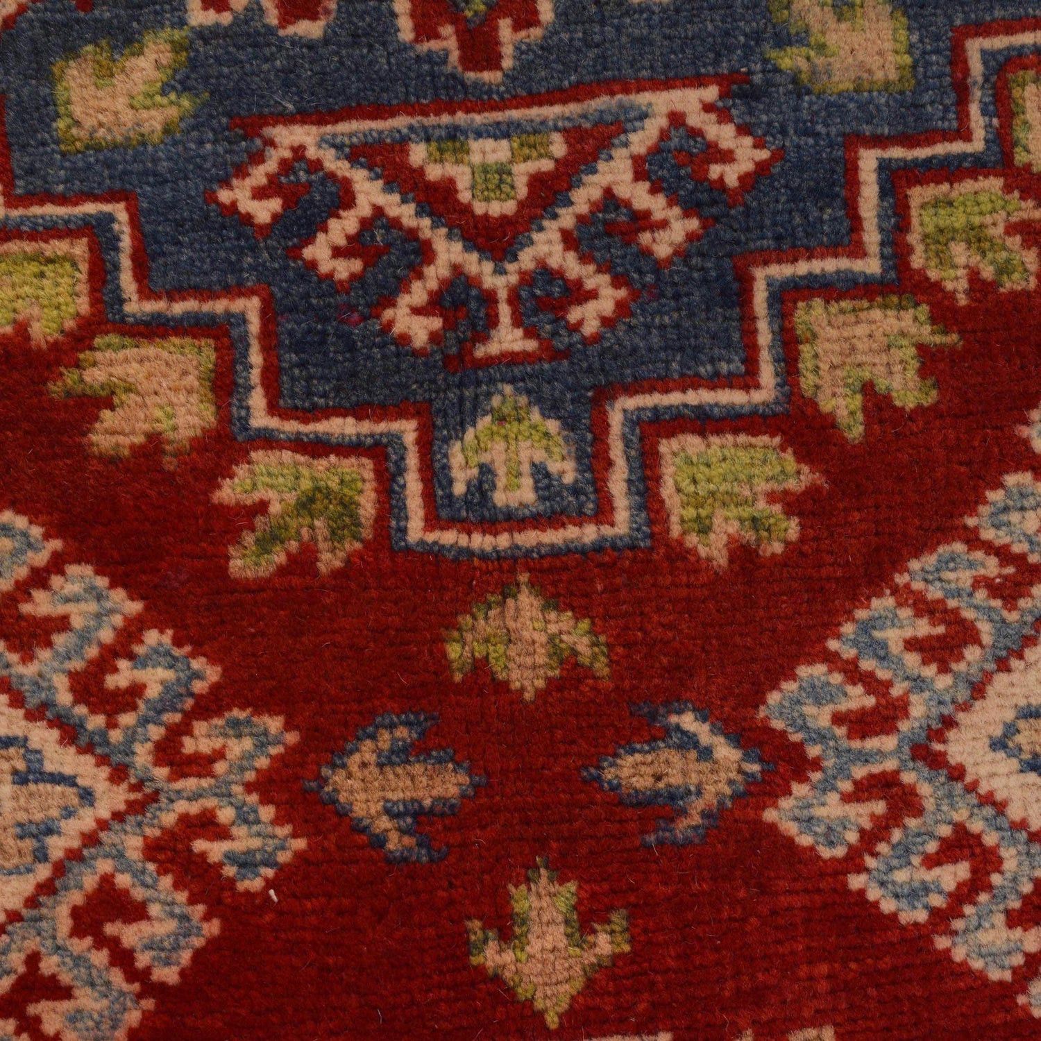 Hand Knotted Kazak Rug 3' 3" x 4' 10" (ft)- No. W34113