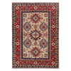 Ivory Color Kazak Rug 3' 11" x 5' 10" (ft) - No. W34118
