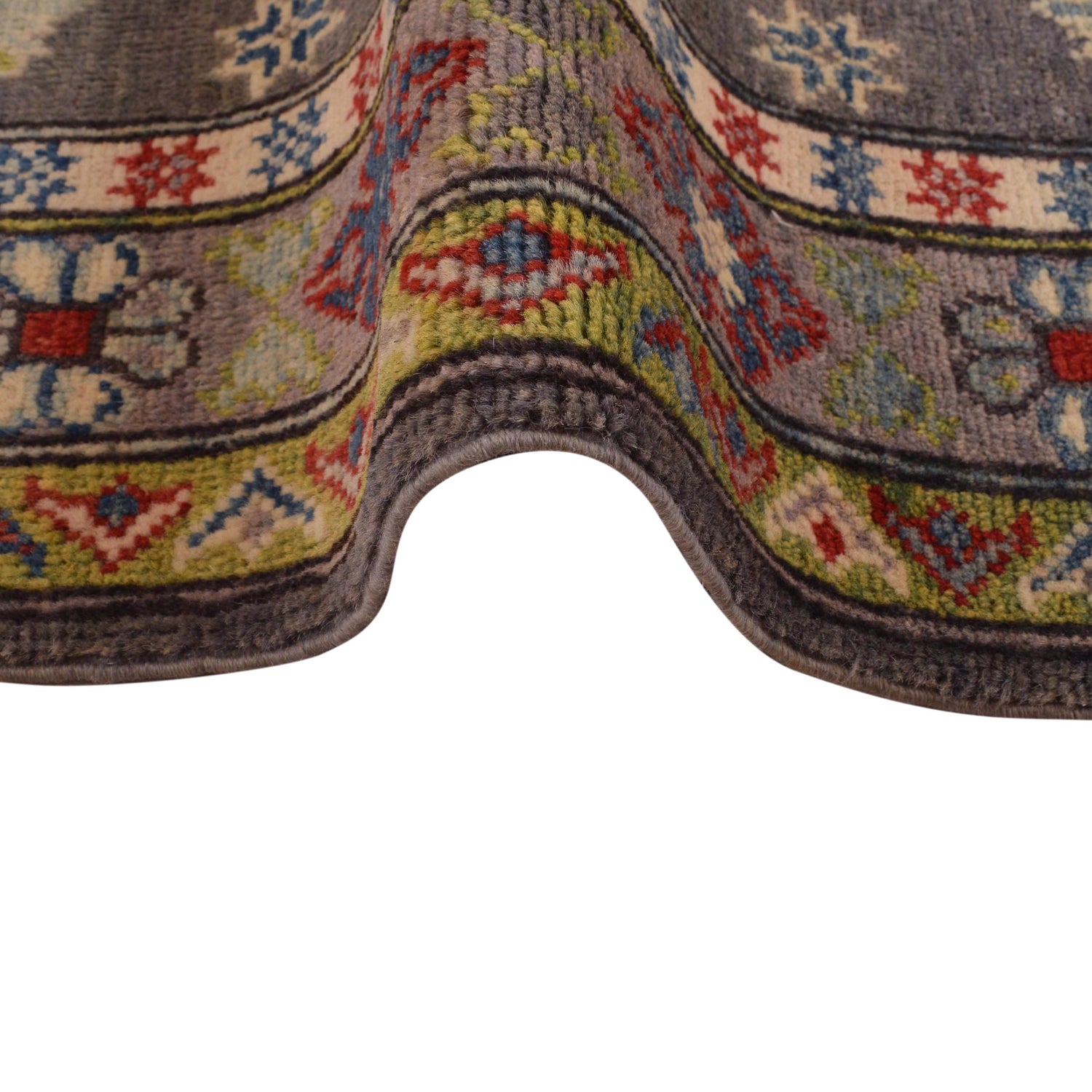 Hand Knotted Kazak Rug 3' 11" x 6' 0" (ft) - No. W34119