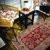 Red Color Kazak Rug 3' 5" x 4' 11" (ft)- No. W34121