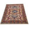 Hand Knotted Kazak Rug 3' 3" x 5' 1" (ft)- No. W34122
