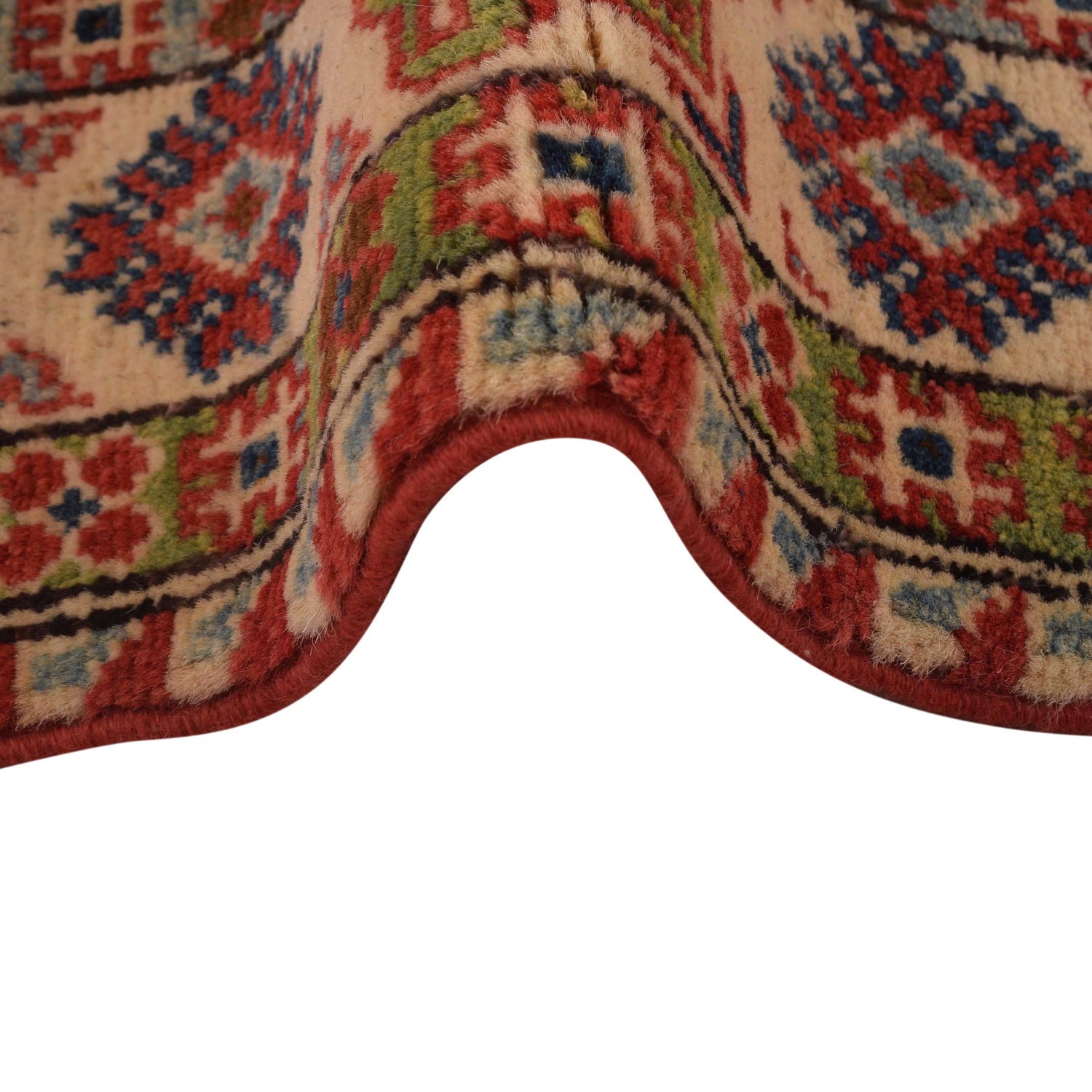 Oriental Kazak Rug 3' 2" x 4' 11" (ft)- No. W34123