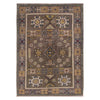 Grey Color Kazak Rug 4' 0" x 5' 7" (ft) - No. W34124