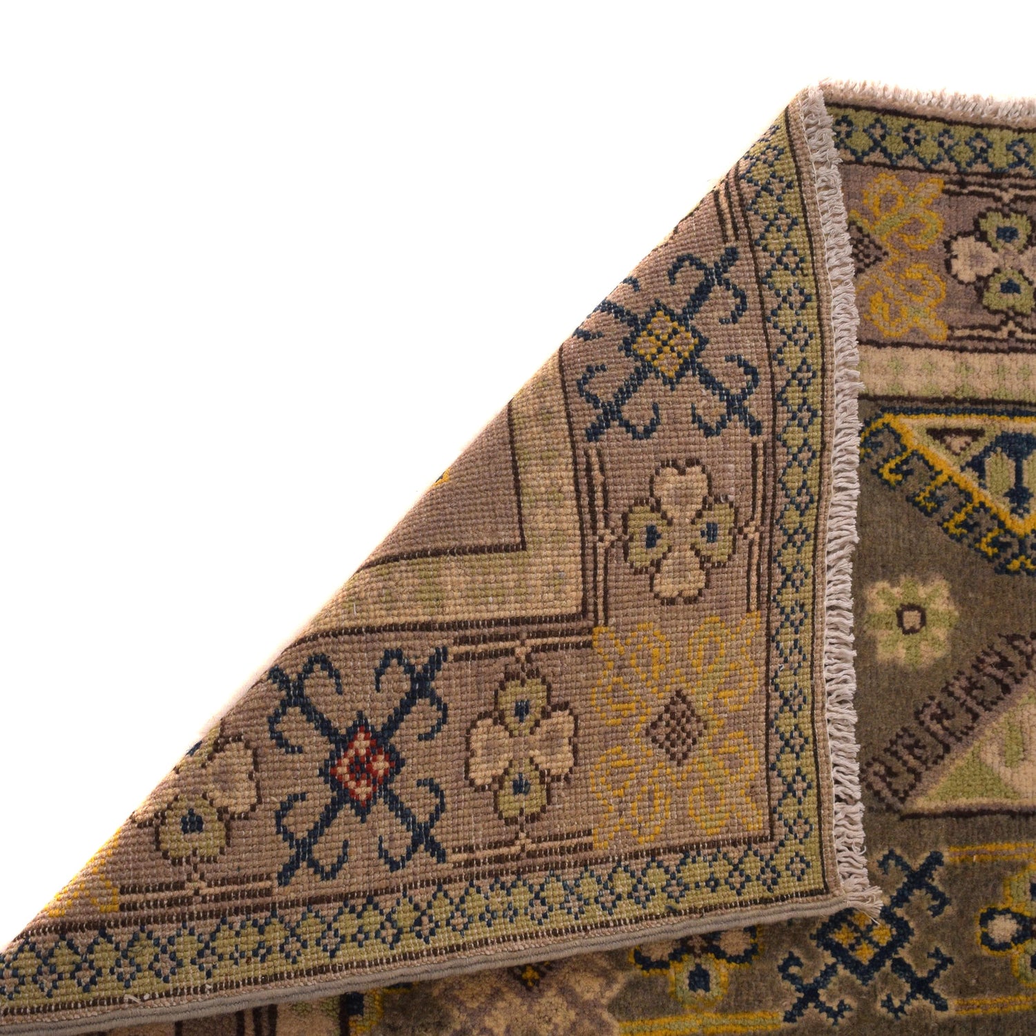 Grey Color Kazak Rug 4' 0" x 5' 7" (ft) - No. W34124