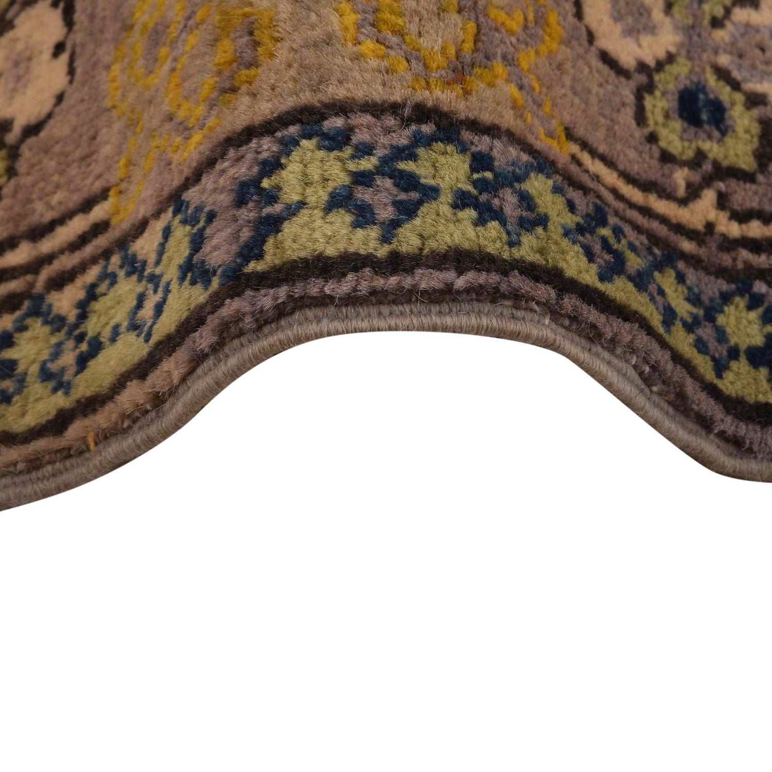 Grey Color Kazak Rug 4' 0" x 5' 7" (ft) - No. W34124