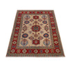 Hand Knotted Kazak Rug 4' 10" x 6' 4" (ft) - No.W34125
