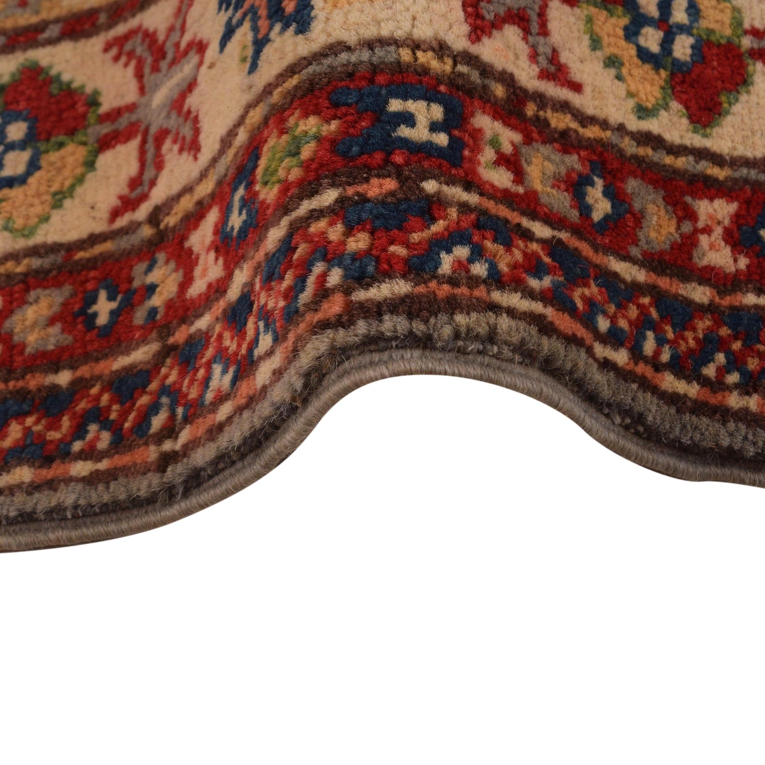 Grey Color Kazak Rug 2' 8 x 4' 1 (ft) - No. W34129