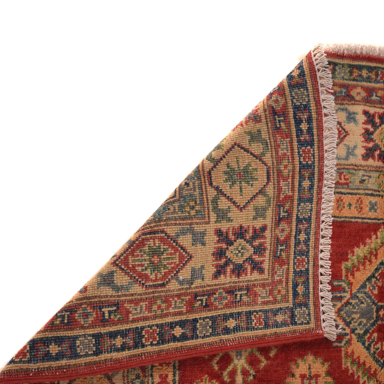 Hand Knotted Kazak Rug 3' 10" x 5' 11" (ft) - No. W34131