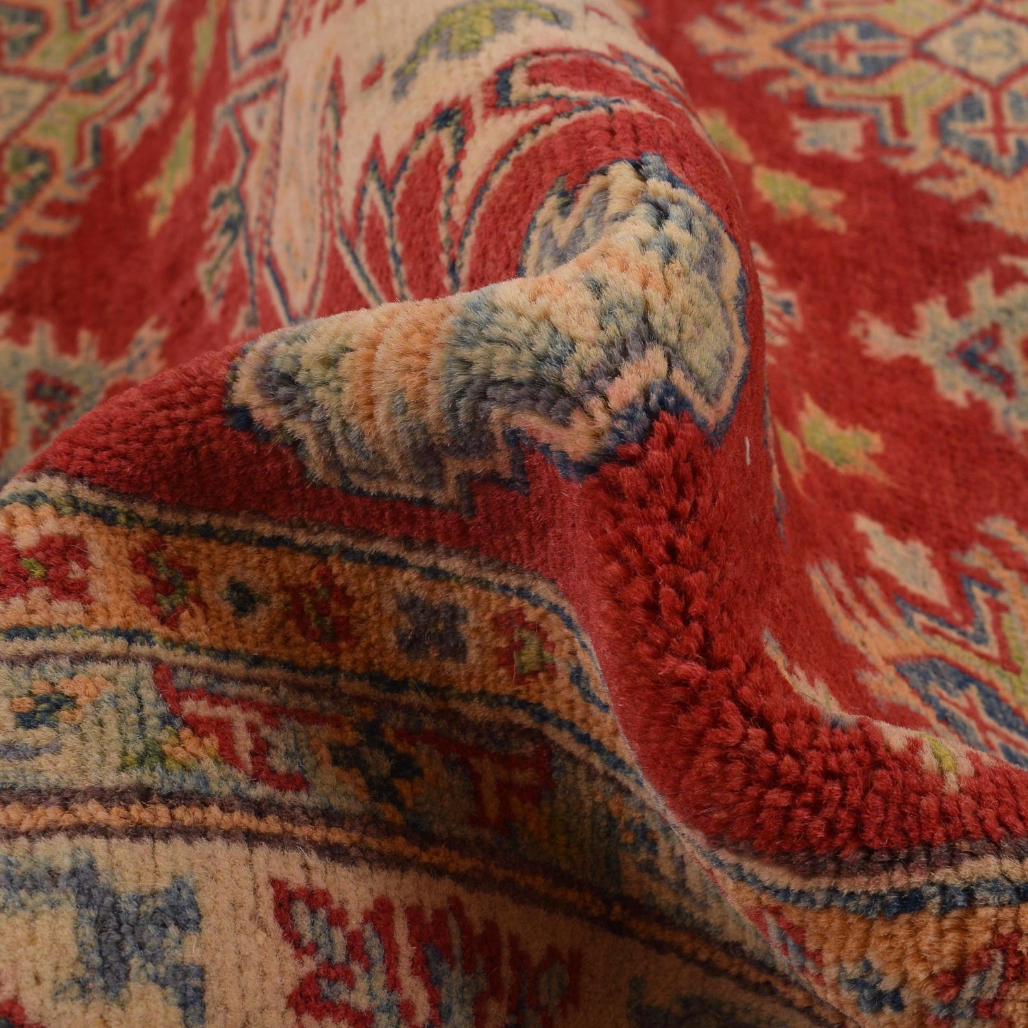 Hand Knotted Kazak Rug 3' 10" x 5' 11" (ft) - No. W34131