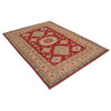 Red Color Kazak Rug 4' 11" x 6' 10" (ft) - No.W34133