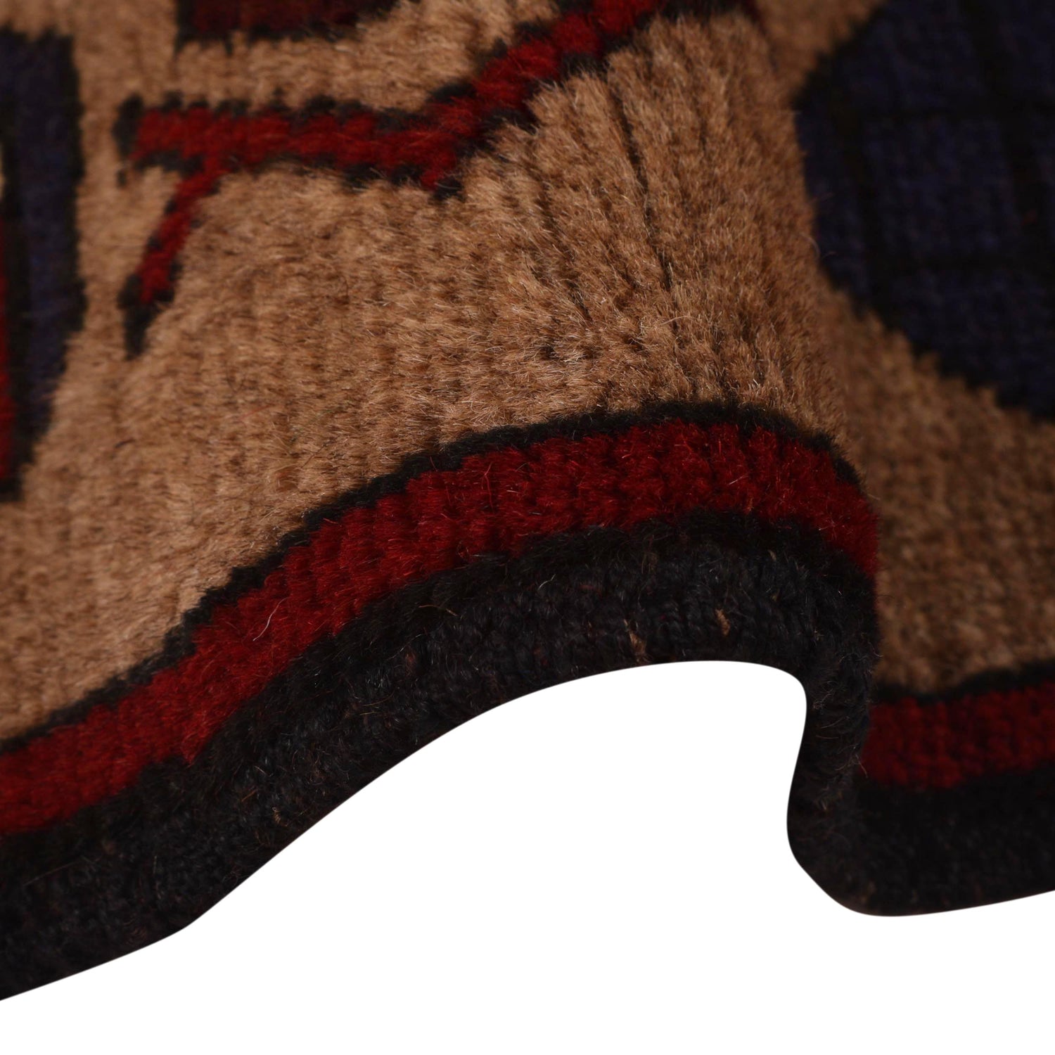 Handmade War Rug 4' 6" x 6' 1" (ft) - No. W34204