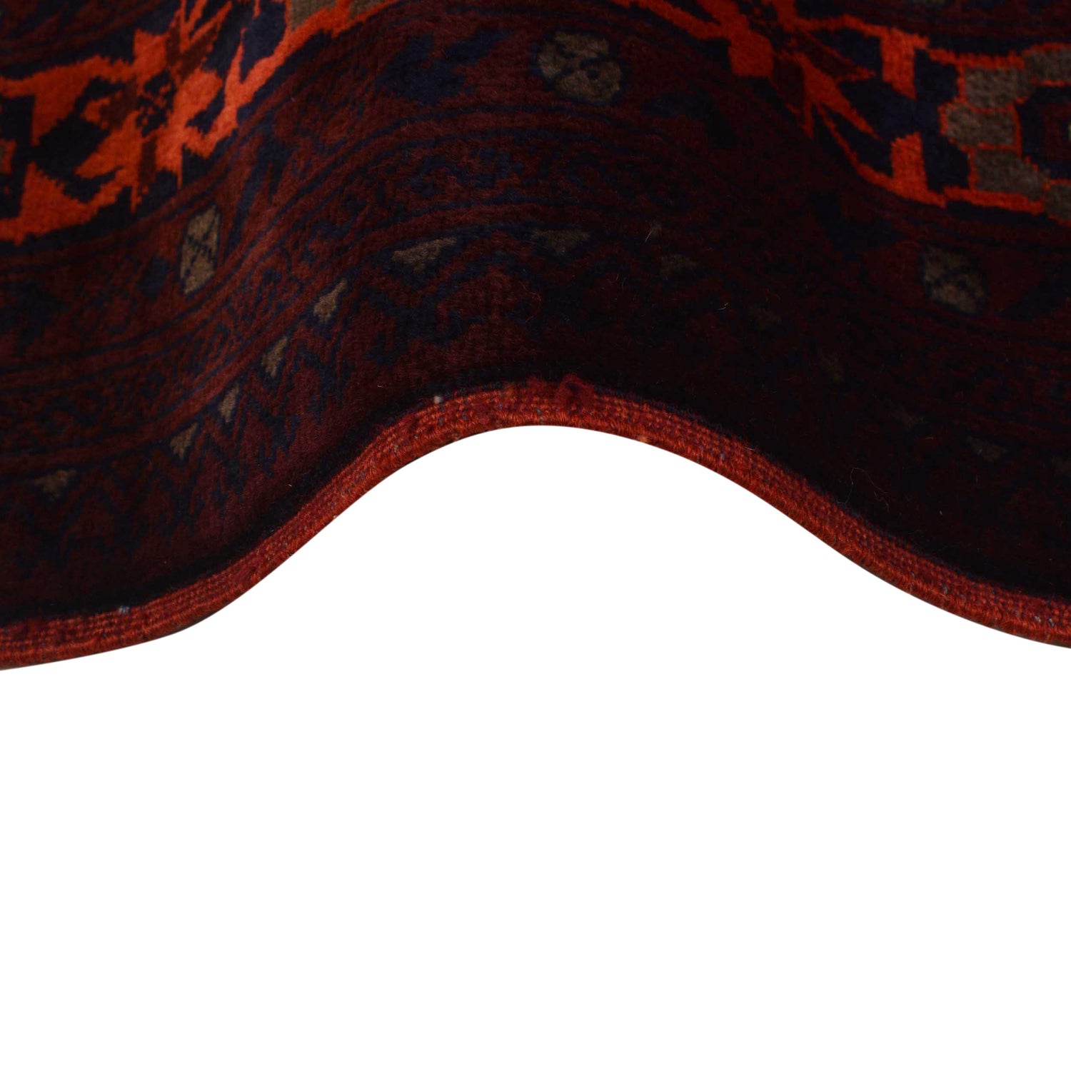 Handmade Khal Mohammadi Runner 2' 7" x 8' 5" (ft) - No. W34370