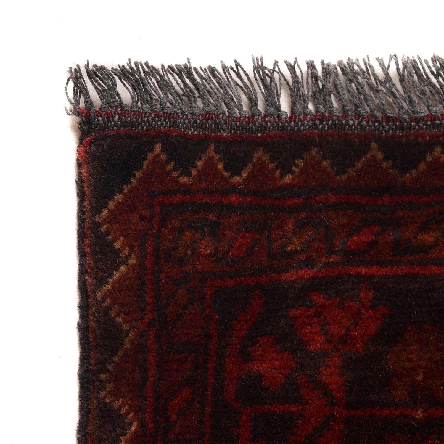 Red Color Khal Mohammadi Runner 2' 7 x 9' 5 (ft) - No. W34371