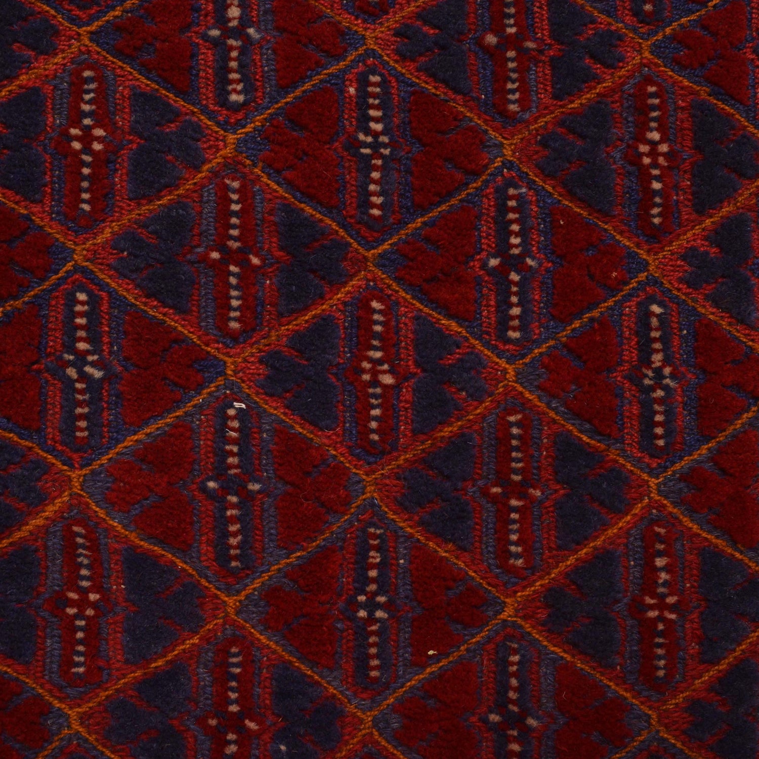 Red Mashwani Long Runner 2' 8 x 12' 0 (ft) - No. W34372