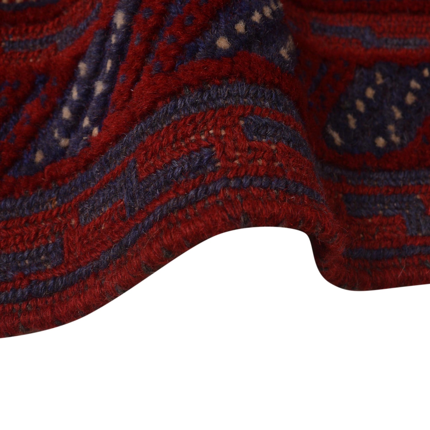 Red Mashwani Long Runner 2' 8 x 12' 0 (ft) - No. W34372