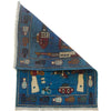 Handmade War Rug 2' 2" x 2' 11" (ft) - No. G34584