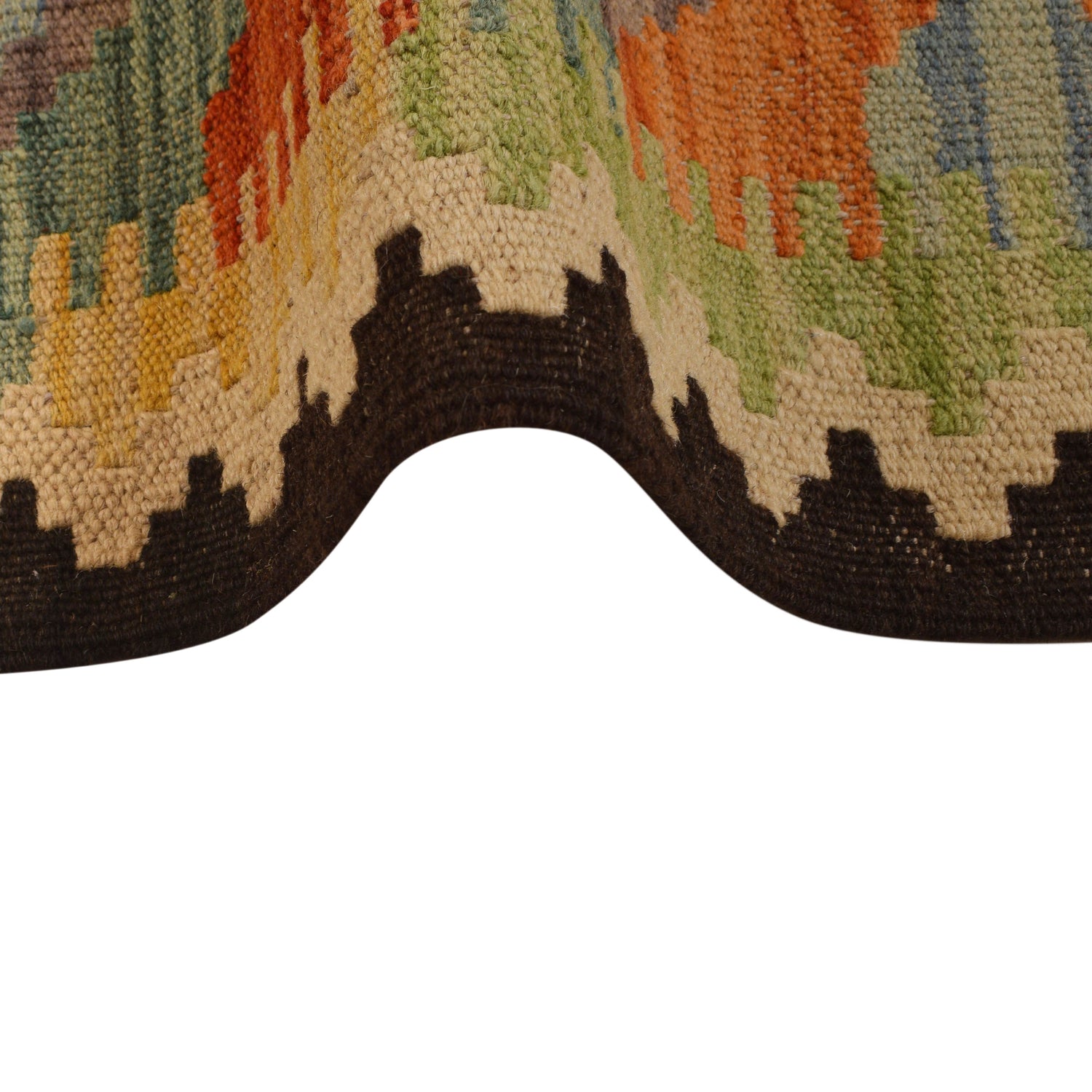 Handmade Vegetable Kilim 4' 11 x 6' 4 (ft) - No. W34753