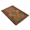 Handmade Vegetable Kilim 2' 7" x 4' 0" (ft) - No. W34754